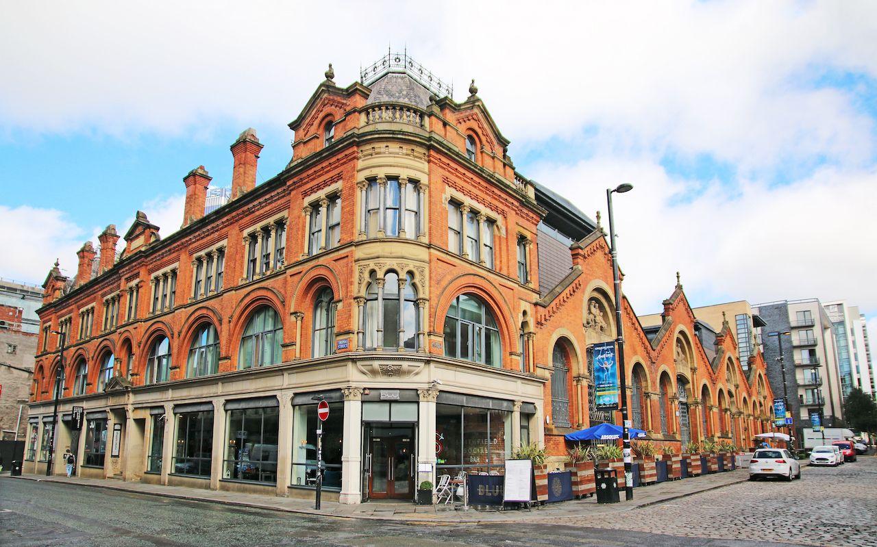 Edificio commerciale nel Northern Quarter di Manchester