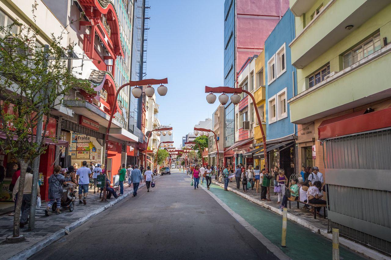 Quartiere Pinheiros a San Paolo, Brasile