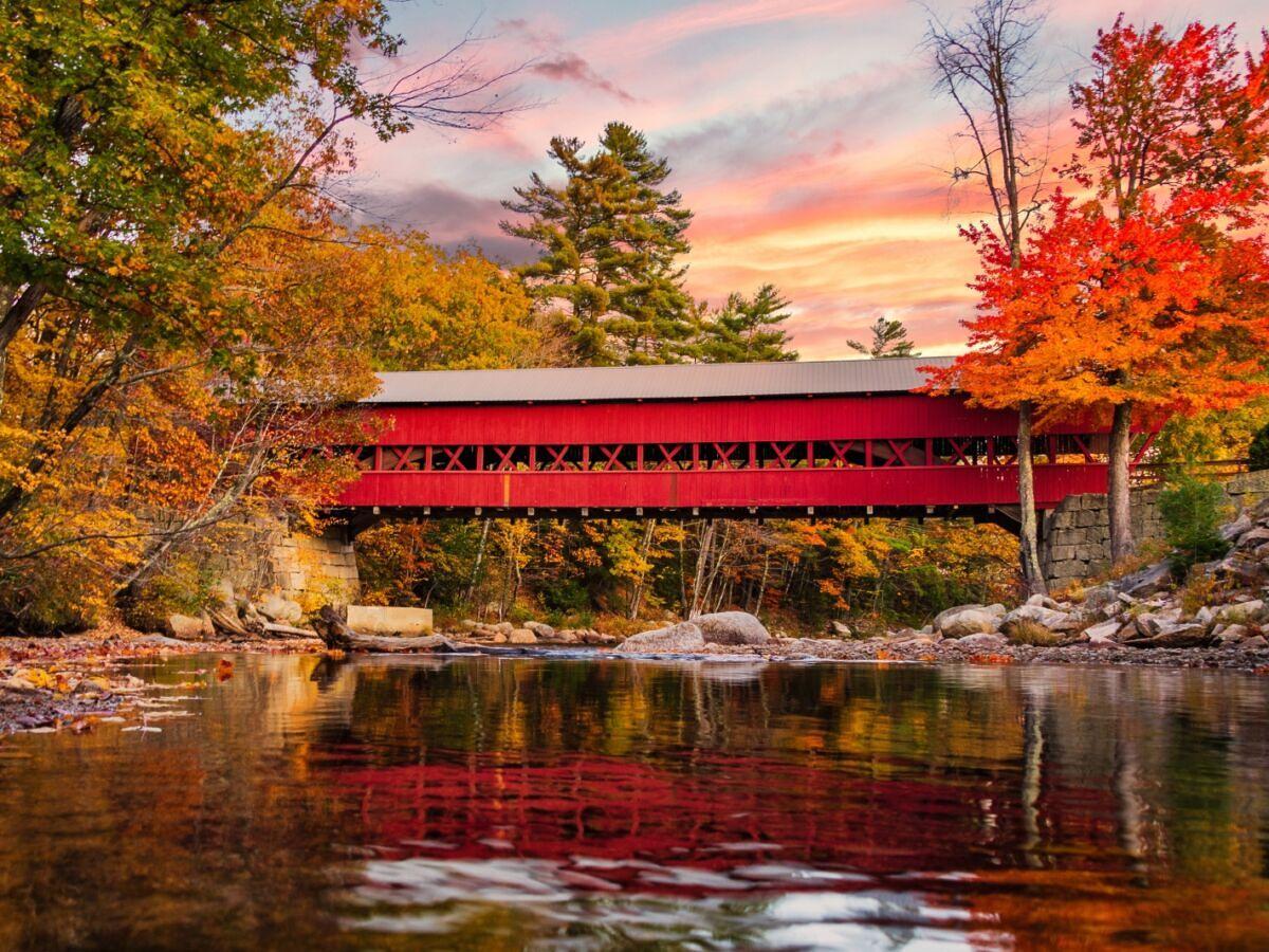 Ponte coperto nel New England