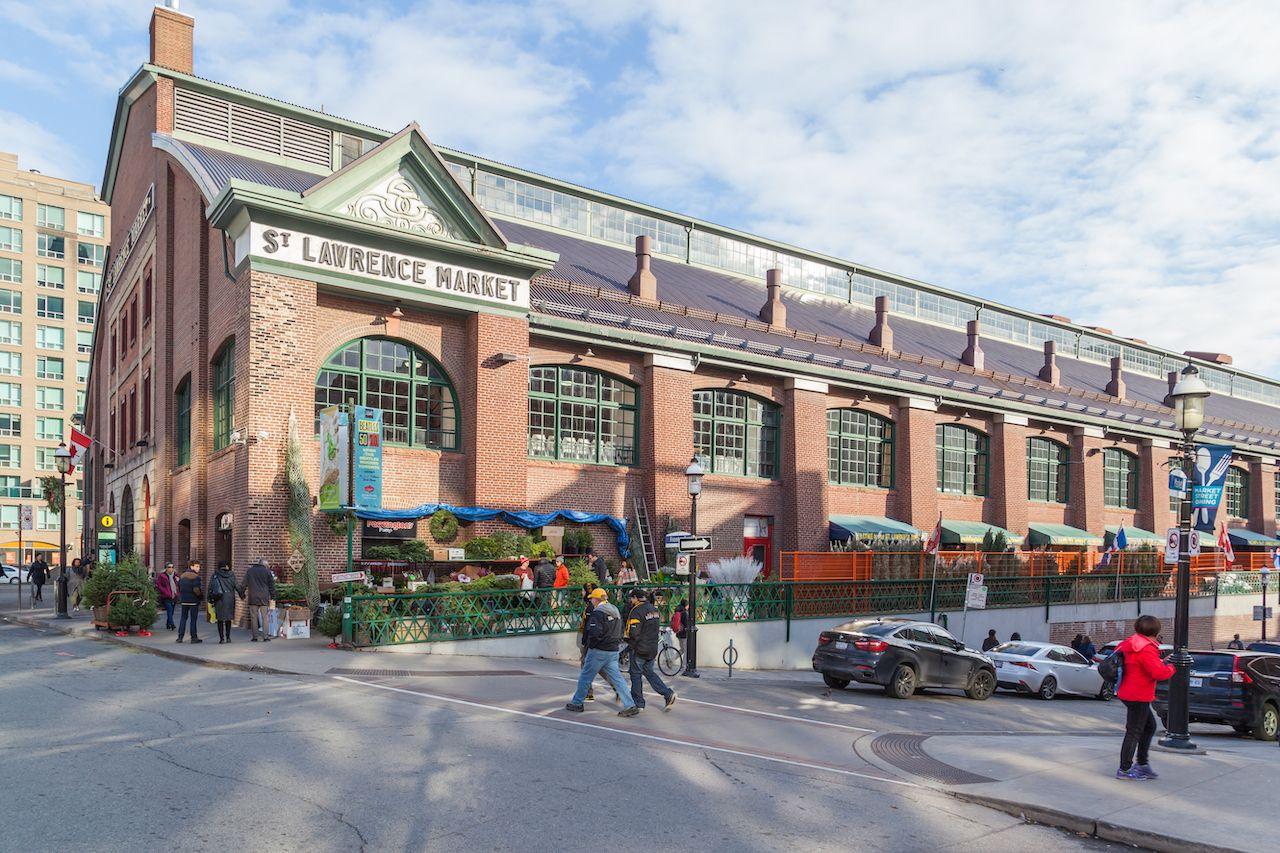 Blick auf den St. Lawrence Market in Toronto