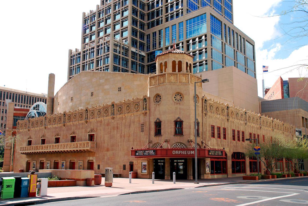 Das historische Orpheum Theatre in Phoenix