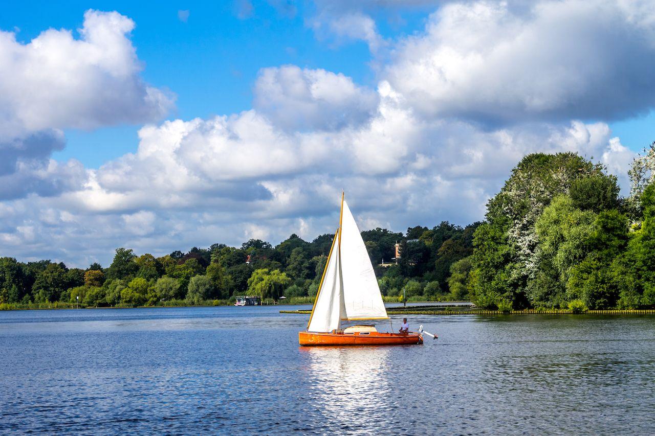 Wannsee a Berlino, Germania
