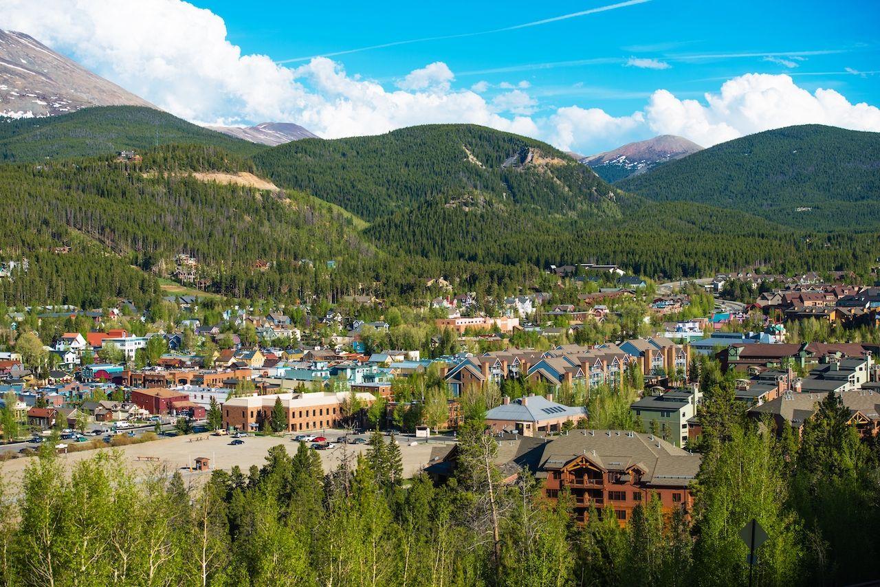 Breckenridge in Summit County, Colorado