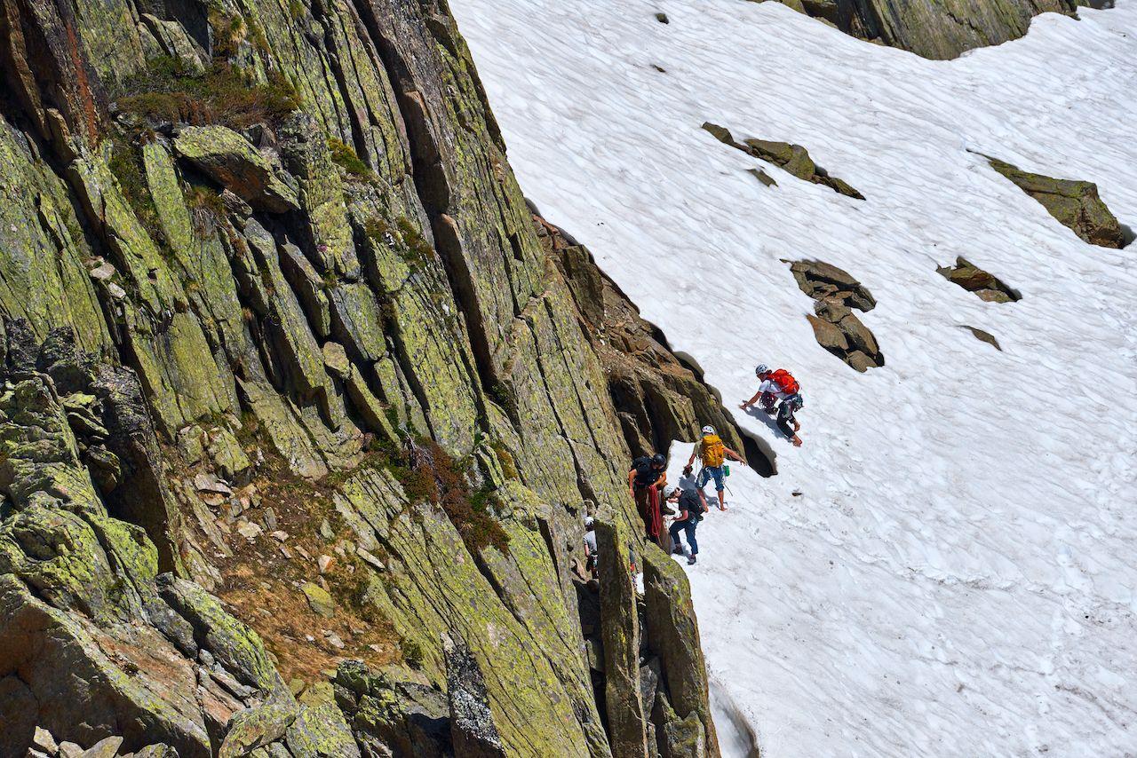 Klettern in Chamonix