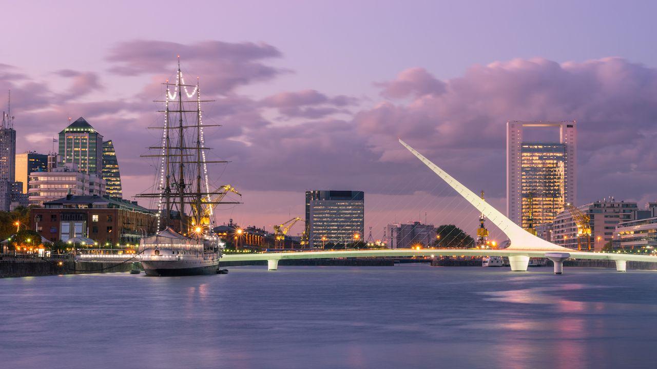 Panorama di Buenos Aires, Capitale dell'Argentina