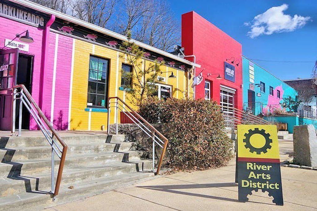 River Arts District, Asheville, Carolina del Nord