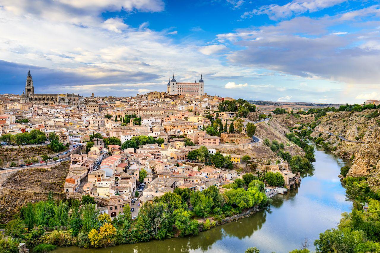 Città vecchia di Toledo, Spagna