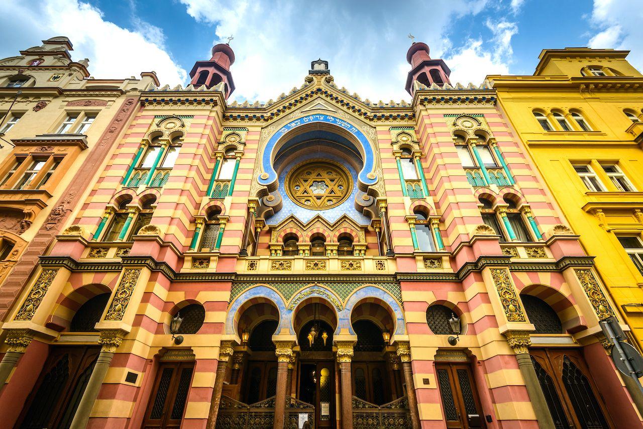 Sinagoga di Gerusalemme (Giubileo) a Praga, Repubblica Ceca, arte e cultura di Praga