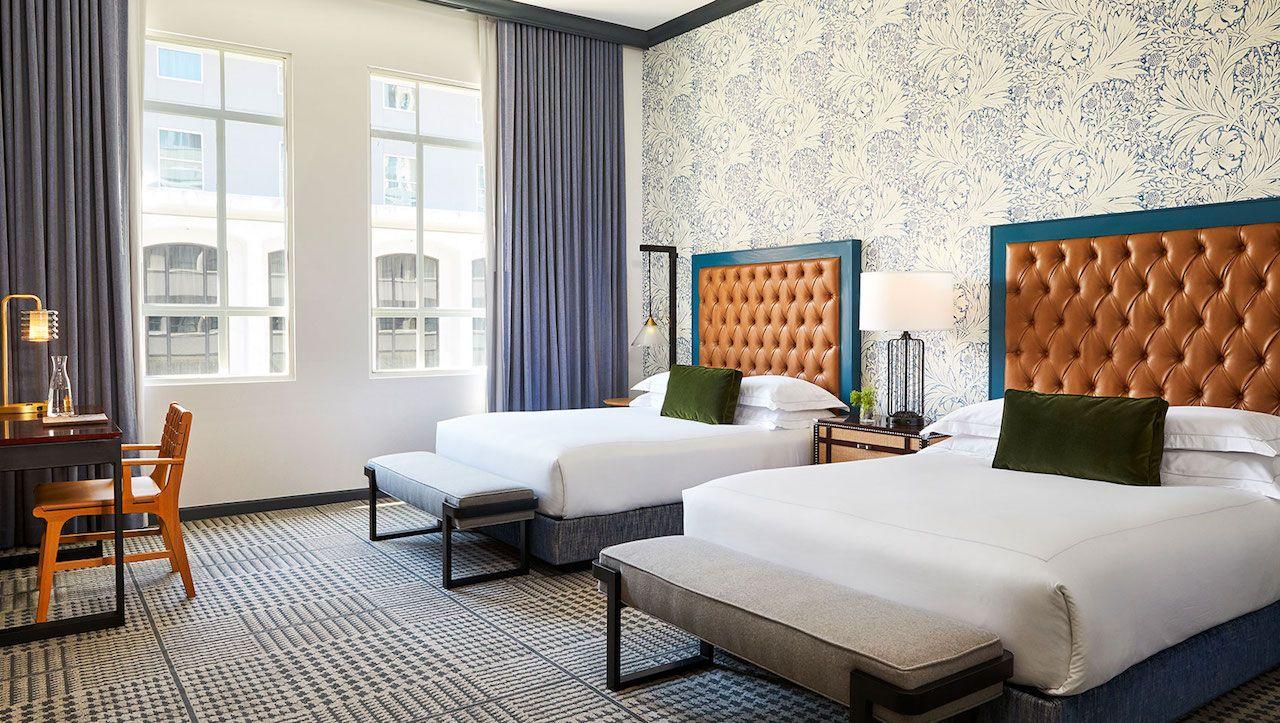 Interno dell'Hotel Monaco a Denver