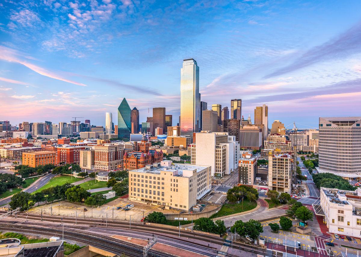Skyline di Dallas-Fort Worth
