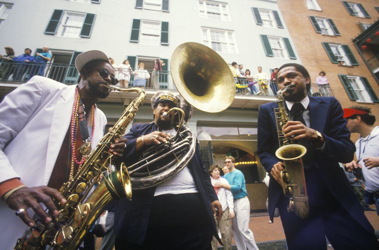 Musicisti a New Orleans