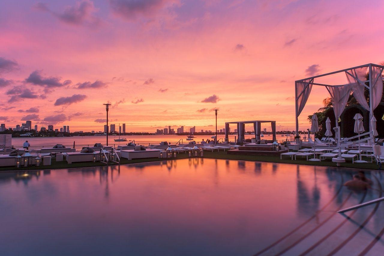 Tramonto a Miami