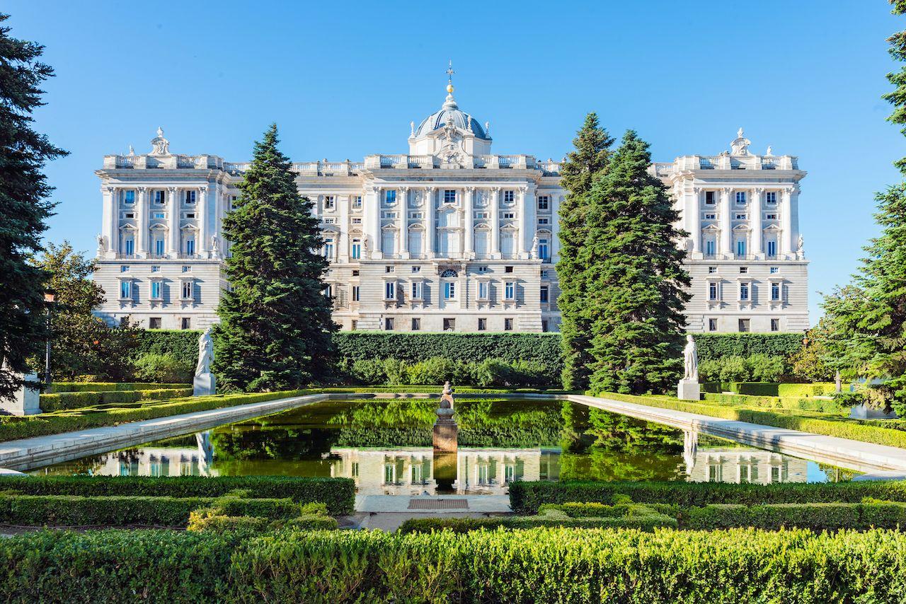 Königlicher Palast in Madrid